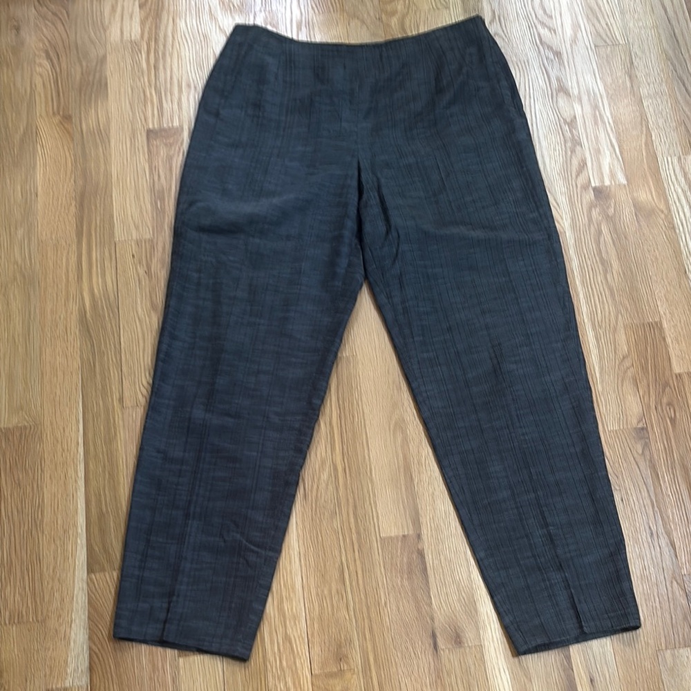 Giorgio Armani Charcoal dress Pants. No size but based on fit estimate a 14